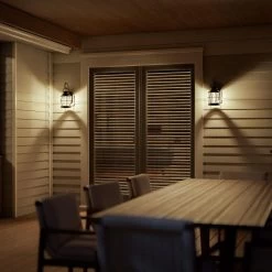 Kenroy Beacon 1-Light Outdoor Wall Lantern In Blackened Gilded Copper -Kenroy Store 63694350 7