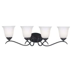 Kenroy Medusa 4-Light Vanity In Oil Rubbed Bronze
