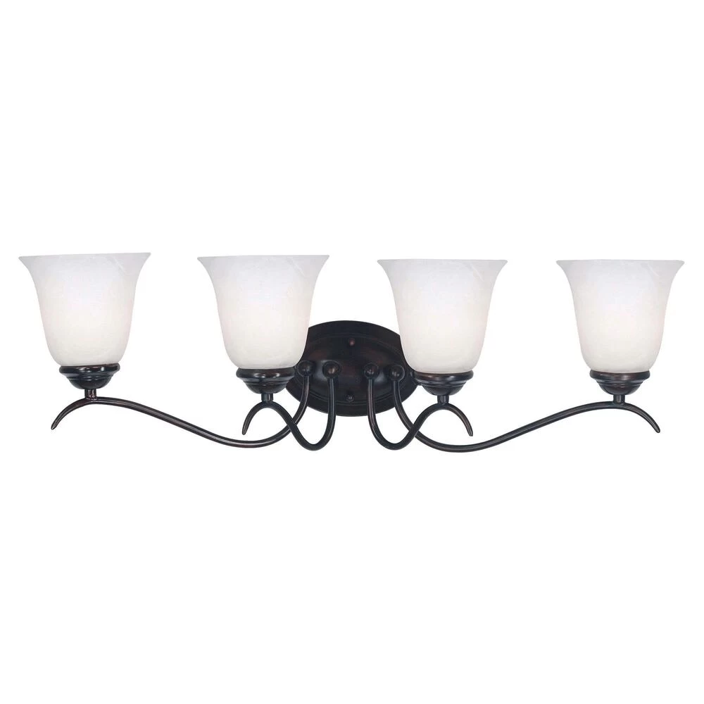 Kenroy Medusa 4-Light Vanity In Oil Rubbed Bronze 2 Kenroy Medusa 4-Light Vanity In Oil Rubbed Bronze