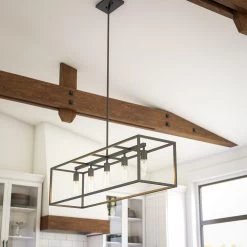 Kenroy Cubed 5-Light Island Light In Graphite 15 Kenroy Cubed 5-Light Island Light In Graphite -Kenroy Store 63694418 6