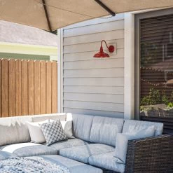 Kenroy Dale 1-Light Lantern In Matte Red -Kenroy Store 63694426 4