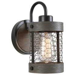 Kenroy Cozy 1-Light Sconce In Oil Rubbed Bronze
