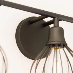 Kenroy Cagney 3-Light Vanity In Black -Kenroy Store 63694541 5