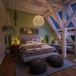 Kenroy Maverick 22" 1-Light Pendant In Brown -Kenroy Store 63694707 9