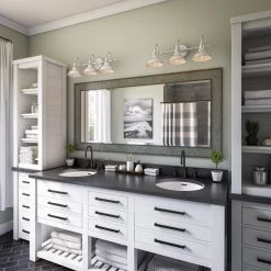 Kenroy Dale 3-Light Vanity In Brushed Steel 13 Kenroy Dale 3-Light Vanity In Brushed Steel -Kenroy Store 63694848 5