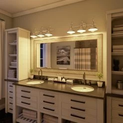 Kenroy Dale 3-Light Vanity In Brushed Steel 15 Kenroy Dale 3-Light Vanity In Brushed Steel -Kenroy Store 63694848 7