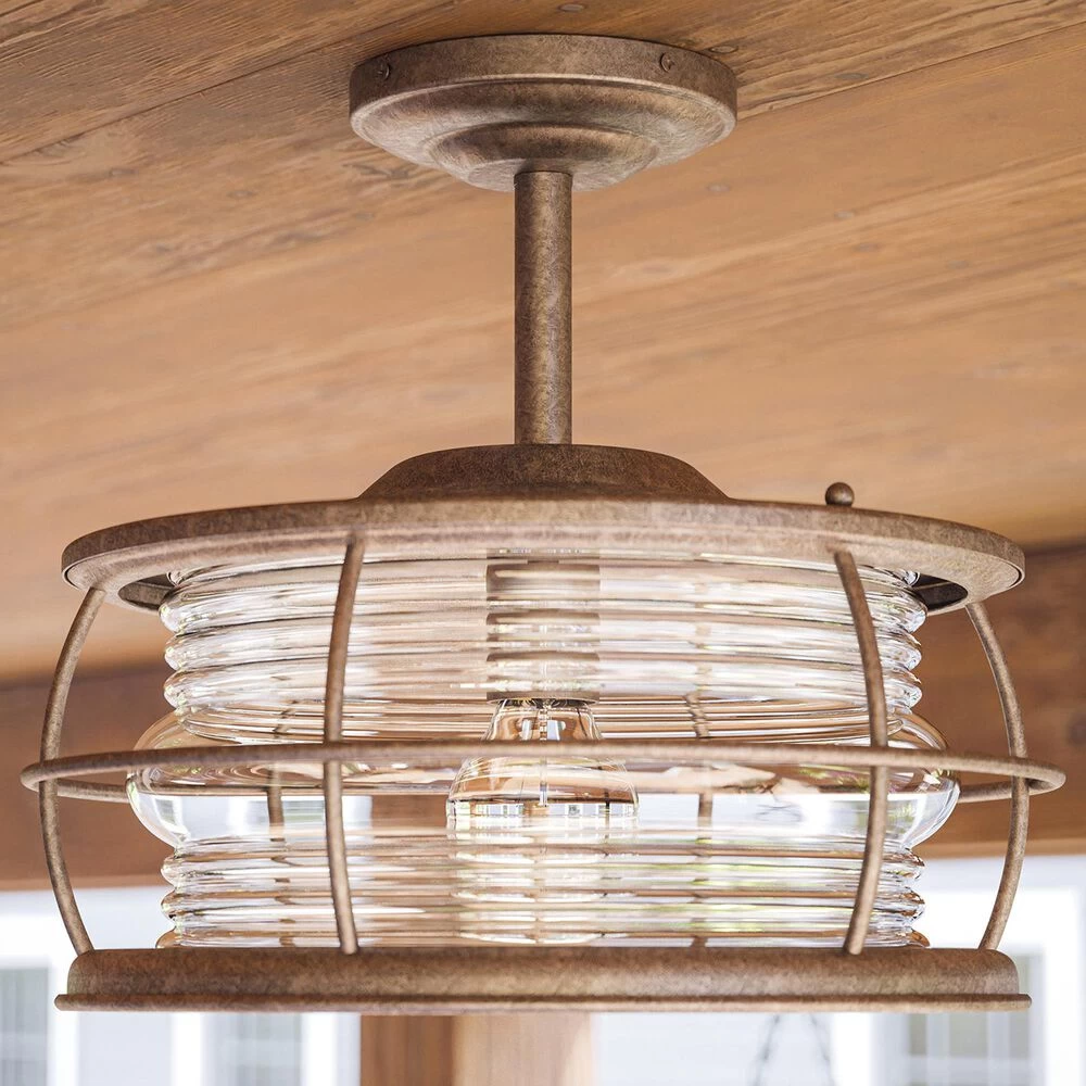 Kenroy Beacon 1-Light Convertible Flush In Flint 4 Kenroy Beacon 1-Light Convertible Flush In Flint - Image 2