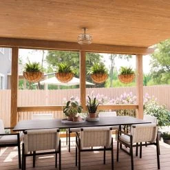 Kenroy Beacon 1-Light Convertible Flush In Flint 14 Kenroy Beacon 1-Light Convertible Flush In Flint -Kenroy Store 63694855 5