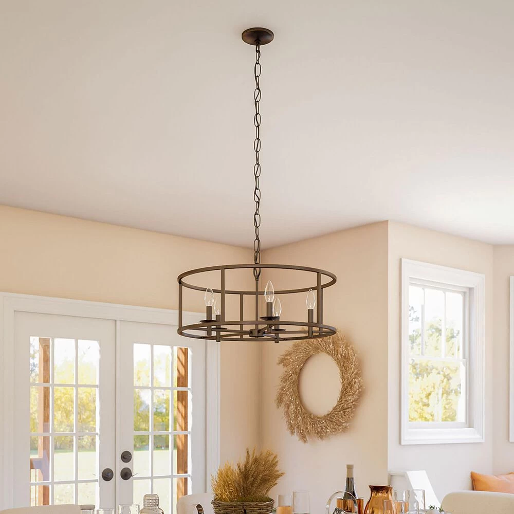 Kenroy Arlen 5-Light Chandelier In Oil Rubbed Bronze 3 Kenroy Arlen 5-Light Chandelier In Oil Rubbed Bronze
