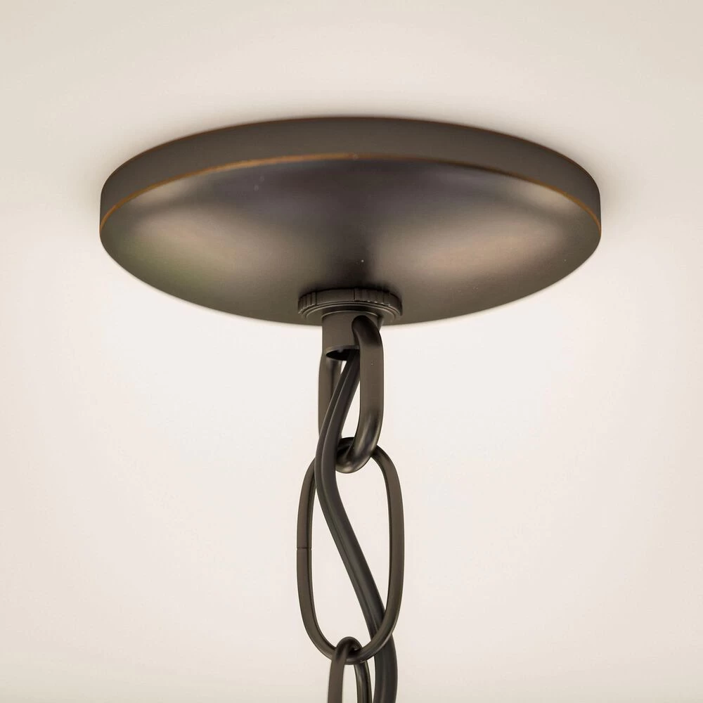 Kenroy Arlen 5-Light Chandelier In Oil Rubbed Bronze 6 Kenroy Arlen 5-Light Chandelier In Oil Rubbed Bronze - Image 4