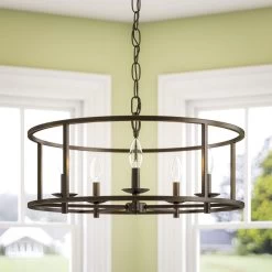 Kenroy Arlen 5-Light Chandelier In Oil Rubbed Bronze 17 Kenroy Arlen 5-Light Chandelier In Oil Rubbed Bronze -Kenroy Store 63694871 5 1