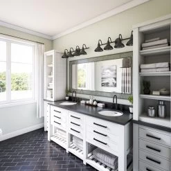 Kenroy Dale 4-Light Vanity In Sand Black 11 Kenroy Dale 4-Light Vanity In Sand Black -Kenroy Store 63694921 4