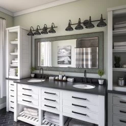 Kenroy Dale 4-Light Vanity In Sand Black 12 Kenroy Dale 4-Light Vanity In Sand Black -Kenroy Store 63694921 5