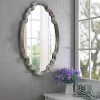 Backstage Antique Nickel 24 1/2" X 35 1/2" Oval Wall Mirror -Kenroy Store backstage antique nickel 24 and one half inch x 35 and one half inch oval wall mirror 83m21cropped