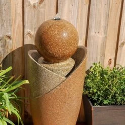 Catarina 34 1/4" High Umber Ceramic Patio Bubbler Fountain 8 Catarina 34 1/4" High Umber Ceramic Patio Bubbler Fountain -Kenroy Store catarina 34 and one quarter inch high umber ceramic patio bubbler fountain 78e84views2