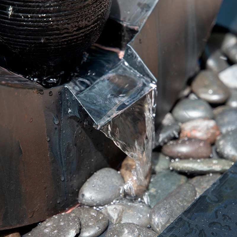 Circlet 27 1/2" High Spitter Bubbler Modern Fountain 7 Circlet 27 1/2" High Spitter Bubbler Modern Fountain - Image 5