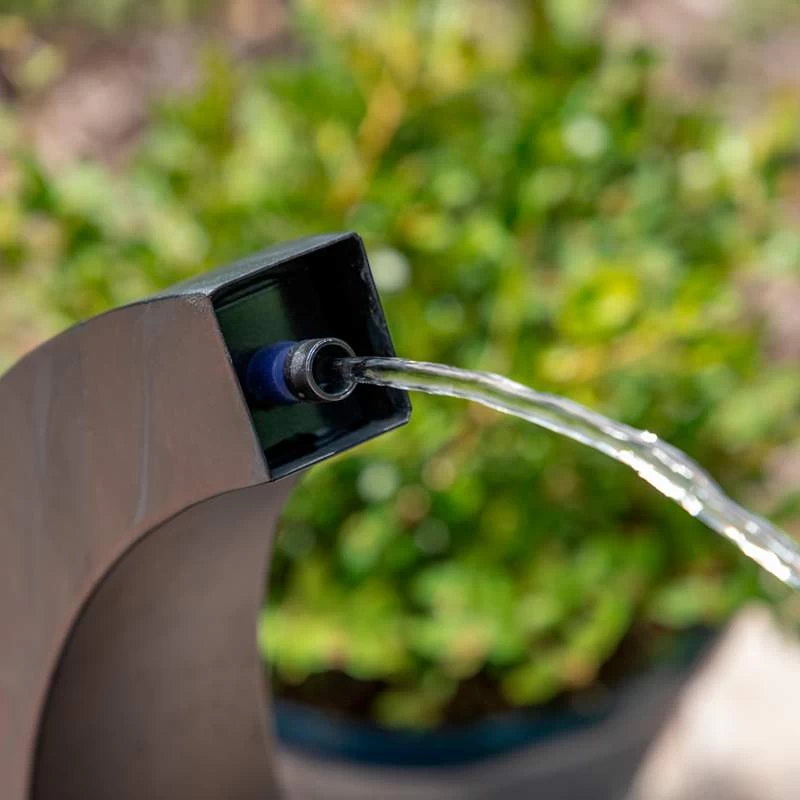 Circlet 27 1/2" High Spitter Bubbler Modern Fountain 8 Circlet 27 1/2" High Spitter Bubbler Modern Fountain - Image 6