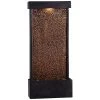 Forged Water 26"H Hammered Copper Outdoor LED Wall Fountain 2 Forged Water 26"H Hammered Copper Outdoor LED Wall Fountain -Kenroy Store forged water 26 inchh hammered copper outdoor led wall fountain 66h94
