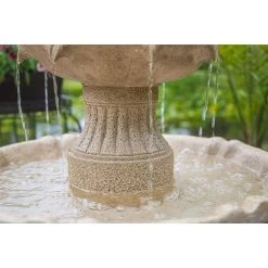 Frost 44 1/4" High 3-Tier Outdoor Garden Solar Fountain -Kenroy Store frost 44 and one quarter inch high 3 tier outdoor garden solar fountain 66h95views5
