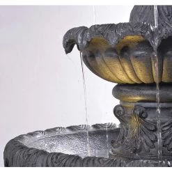 Ibiza 45" High 3-Tiered Traditional Fountain -Kenroy Store ibiza 45 inch high 3 tiered traditional fountain 66h80views2