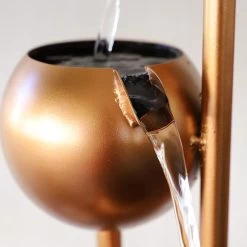 Icarus 47 1/4"H Copper And Black Cascading Floor Fountain 11 Icarus 47 1/4"H Copper And Black Cascading Floor Fountain -Kenroy Store icarus 47 and one quarter inchh copper and black cascading floor fountain 85a53views3