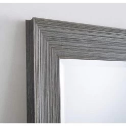 Jerry Textured Gray 29 3/4" X 41 3/4" Wall Mirror -Kenroy Store jerry textured gray 29 and three quarter inch x 41 and three quarter inch wall mirror 83m40views4