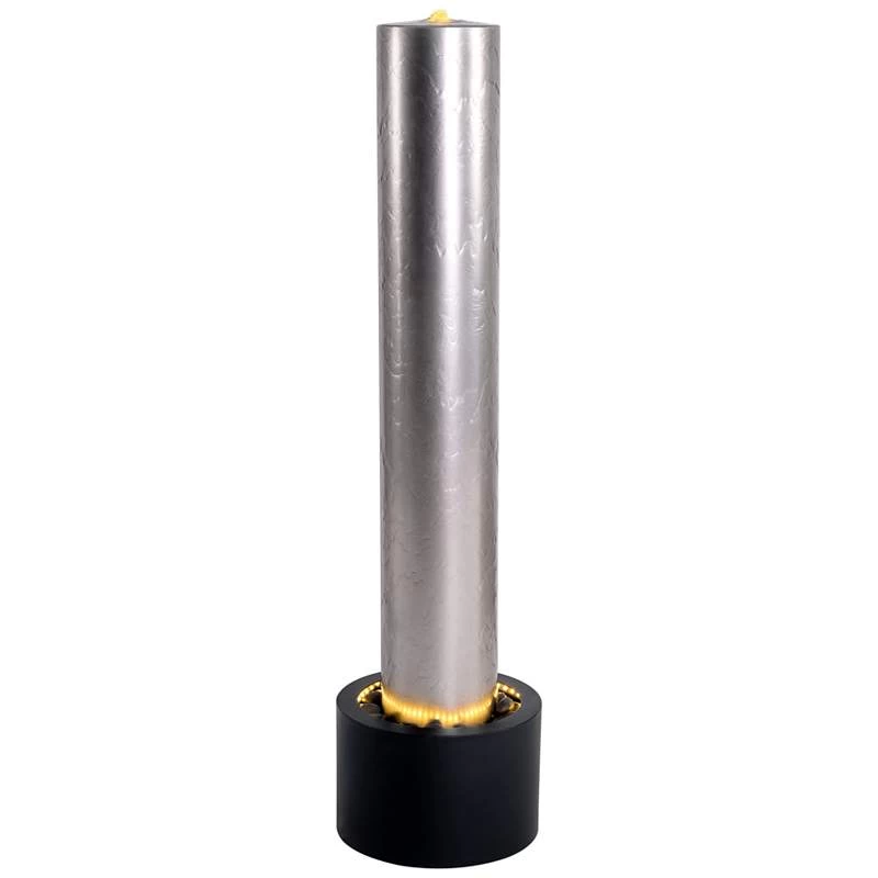 Kenroy Home 46 1/2" High Steel Pillar LED Floor Fountain 4 Kenroy Home 46 1/2" High Steel Pillar LED Floor Fountain - Image 2