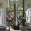 Kenroy Home 46 1/2" High Steel Pillar LED Floor Fountain