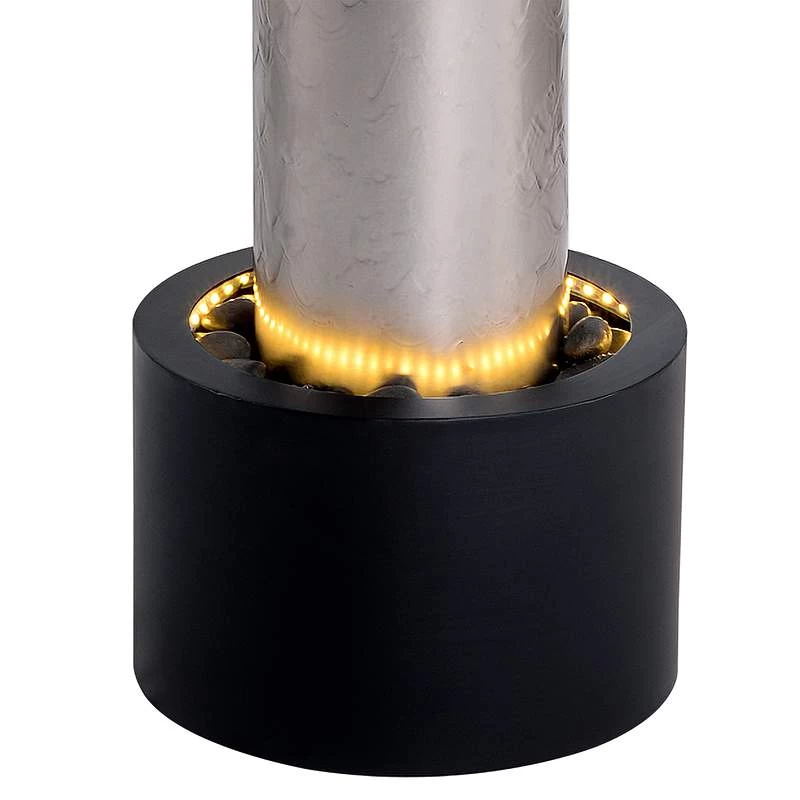 Kenroy Home 46 1/2" High Steel Pillar LED Floor Fountain 6 Kenroy Home 46 1/2" High Steel Pillar LED Floor Fountain - Image 4