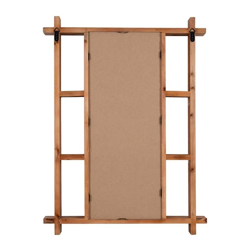 Kenroy Home Dixon Medium Wood Grain 30" X 40" Wall Mirror 6 Kenroy Home Dixon Medium Wood Grain 30" X 40" Wall Mirror - Image 4