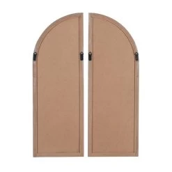 Kenroy Home Doublet White 15" X 42" Wall Mirrors Set Of 2 -Kenroy Store kenroy home doublet white 15 inch x 42 inch wall mirrors set of 2 83j22views3