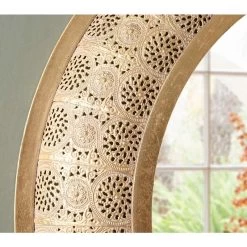 Kenroy Home Emmeline Ornate Golden 30" Round Wall Mirror -Kenroy Store kenroy home emmeline ornate golden 30 inch round wall mirror 83m32views2