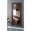 Kenroy Home Estaba Dark Wood 31 1/2 X 65 1/2" Floor Mirror -Kenroy Store kenroy home estaba dark wood 31 and one half x 65 and one half inch floor mirror 83m37cropped