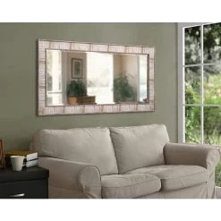 Kenroy Home Estaba Light Wood 31 1/2 X 65 1/2" Floor Mirror -Kenroy Store kenroy home estaba light wood 31 and one half x 65 and one half inch floor mirror 83m38views5