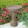 Kenroy Home Ibizia 21" High Sandstone Outdoor Bird Bath 1 Kenroy Home Ibizia 21" High Sandstone Outdoor Bird Bath -Kenroy Store kenroy home ibizia 21 inch high sandstone outdoor bird bath 899h0cropped