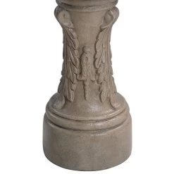 Kenroy Home Ibizia 21" High Sandstone Outdoor Bird Bath -Kenroy Store kenroy home ibizia 21 inch high sandstone outdoor bird bath 899h0views2