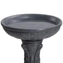 Kenroy Home Ibizia 21" High Zinc Outdoor Bird Bath -Kenroy Store kenroy home ibizia 21 inch high zinc outdoor bird bath 900h0views1