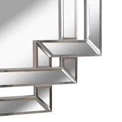 Kenroy Home Linas 31 1/2" X 44" Geometric Wall Mirror -Kenroy Store kenroy home linas 31 and one half inch x 44 inch geometric wall mirror 62x65views1