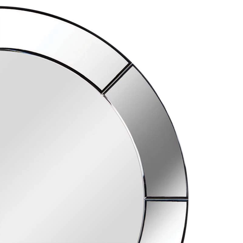 Kenroy Home Miere Cut Glass 32" Round Frameless Mirror 5 Kenroy Home Miere Cut Glass 32" Round Frameless Mirror - Image 3