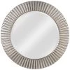 Kenroy Home North Beach Silver 34" Round Wall Mirror 1 Kenroy Home North Beach Silver 34" Round Wall Mirror -Kenroy Store kenroy home north beach silver 34 inch round wall mirror 62f06