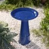 Kenroy Home Otaki 21 1/2"H Blue Ceramic Outdoor Bird Bath 2 Kenroy Home Otaki 21 1/2"H Blue Ceramic Outdoor Bird Bath -Kenroy Store kenroy home otaki 21 and one half inchh blue ceramic outdoor bird bath 863h0cropped
