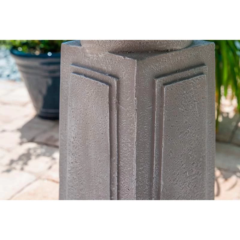 Kenroy Home Pedestal 21 1/2" High Outdoor Bird Bath 8 Kenroy Home Pedestal 21 1/2" High Outdoor Bird Bath - Image 6