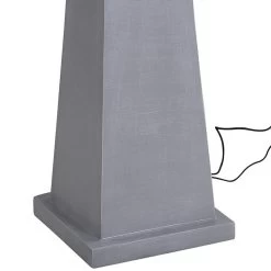 Kenroy Home Quad 31 1/2" High Concrete Solar LED Fountain -Kenroy Store kenroy home quad 31 and one half inch high concrete solar led fountain 862h0views2