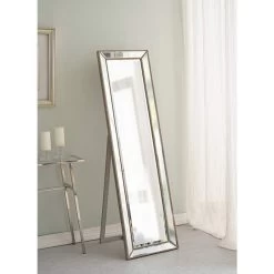 Kenroy Home Ridley Champagne 18 1/4" X 64" Floor Mirror
