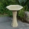 Kenroy Home Riviera 22" High Sandstone Outdoor Bird Bath 1 Kenroy Home Riviera 22" High Sandstone Outdoor Bird Bath -Kenroy Store kenroy home riviera 22 inch high sandstone outdoor bird bath 916h0cropped