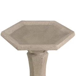 Kenroy Home Riviera 22" High Sandstone Outdoor Bird Bath 10 Kenroy Home Riviera 22" High Sandstone Outdoor Bird Bath -Kenroy Store kenroy home riviera 22 inch high sandstone outdoor bird bath 916h0views1