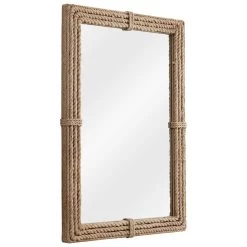 Kenroy Home Rudy Natural Rope 28" X 42" Wall Mirror -Kenroy Store kenroy home rudy natural rope 28 inch x 42 inch wall mirror 62f12views1