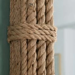 Kenroy Home Rudy Natural Rope 28" X 42" Wall Mirror -Kenroy Store kenroy home rudy natural rope 28 inch x 42 inch wall mirror 62f12views4