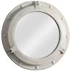 Kenroy Home Starboard Distressed White 34" Round Wall Mirror 2 Kenroy Home Starboard Distressed White 34" Round Wall Mirror -Kenroy Store kenroy home starboard distressed white 34 inch round wall mirror 62f07