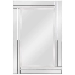 Kenroy Home Still Smoked 24" X 36" Wall Mirror